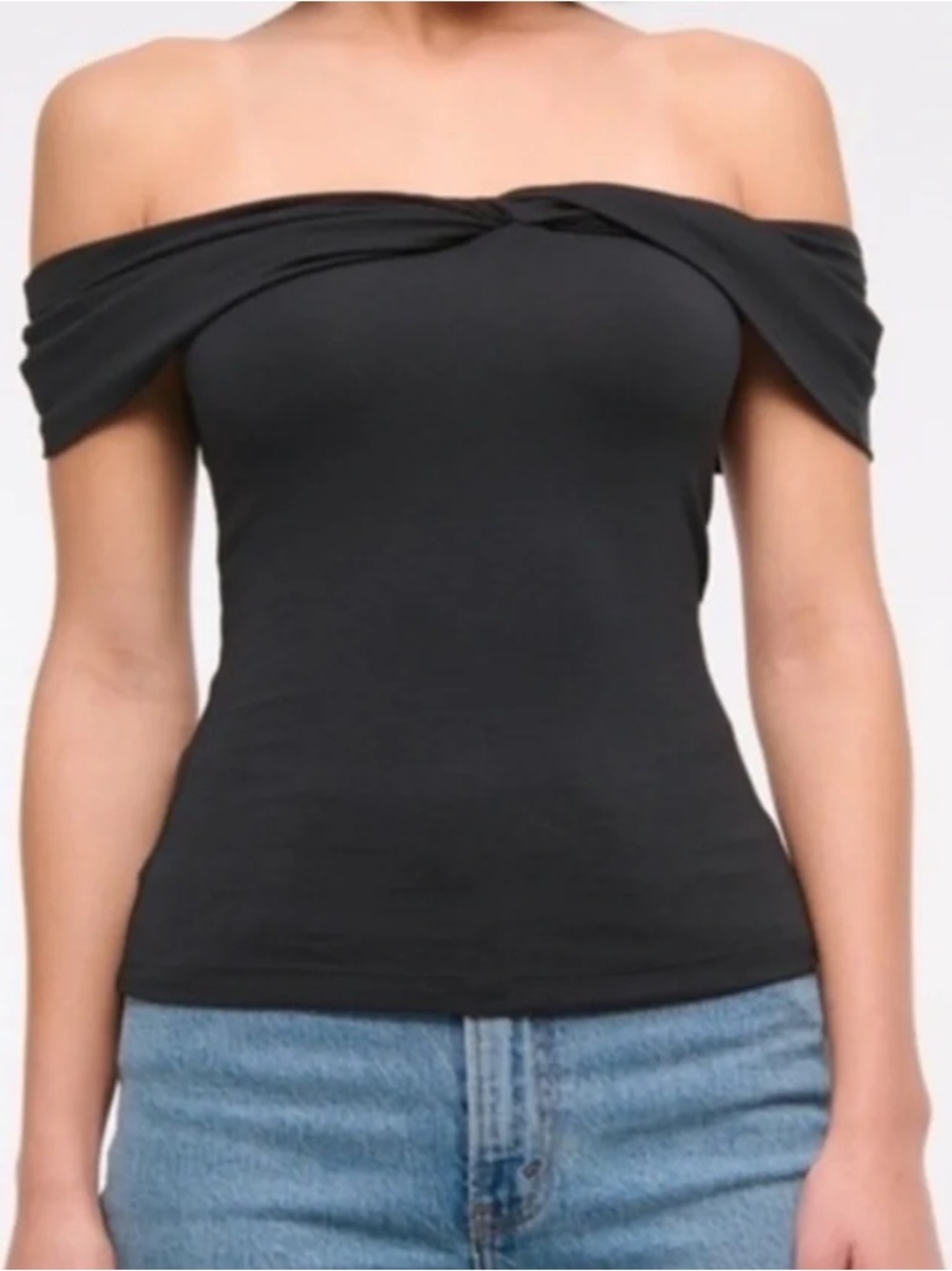 NWT Abercrombie Off Shoulder Top